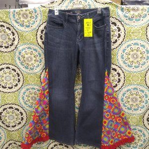 2065 Jeaniemade Size 10 Lee Riders Bell-Bottoms